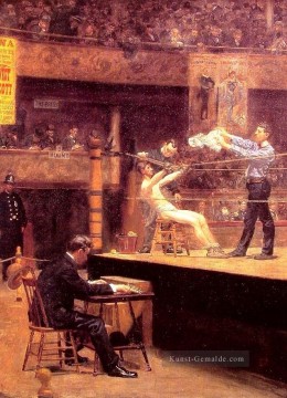  den Malerei - Between Rounds Realismus Thomas Eakins